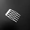 Pente de cabelo vintage de 5 dentes para atacado, acessórios para penteados DIY, não desbota facilmente, adequado para pente de cabelo de noiva para fantasias antigas DIY