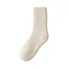Calcetines de cachemira para mujer para otoño e invierno, calcetines de media pantorrilla con forro polar extra y lana gruesa, calcetines de maternidad, calcetines cálidos para dormir, calcetines largos de invierno para el hogar