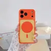Se convierte instantáneamente en Funda de Teléfono Magnética Color Block con Patrón Lichi para iPhone 18 Pro Max Compatible con 15 Apple 16 Funda de Cobertura Total Protección contra Caídas