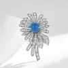 Broche de Girasol de Lujo Ligero y de Gama Alta, Elegante Accesorio de Ramillete para Traje, Pin de Gama Alta, Pin de Girasol y Margarita