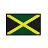 Parche de Goma PVC 3D Insignia de Velcro Bandera Nacional de Silicona Pegamento Suave Accesorios para Ropa Banderas del Mundo