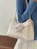 Bolso de Mano Dulce Transfronterizo Estilo Cesta para Mujer 2026 Nueva Moda Estilo Coreano Nicho Bolso de Axila Bolso de Hombro para Viajar