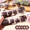 Borrador creativo de chocolate en caja para modelar, borrador para estudiantes que limpia menos, borrador divertido de simulación de refrigerio.