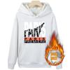 Sudadera con capucha para hombre Otoño e Invierno con forro polar Gruesa Moderna para hombre Holgada Talla grande Jersey Chaqueta para pareja de estudiantes