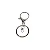 Broche Redondo de Dragón Colgante de Langosta Cadena Metálica de Cuatro Secciones Ferretería para Manualidades Cadena de Figura de Ocho Llavero Broche de Muñeca Juego de Tres Piezas Accesorios