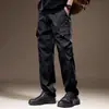 Pantalones de trabajo para hombre de marca italiana de alta gama y tendencia, nuevo estilo primavera 2026, pantalones deportivos casuales de pierna ancha, rectos, holgados