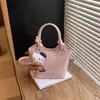 Bolso Cubo Casual Nuevo Otoño 2026 Transfronterizo para Mujer, Bolso de Mano Simple y Elegante, Bolso Cruzado de Hombro de Moda y Tendencia