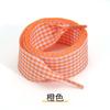 Nuevos Cordones de Estilo Coreano Ins Frescos y Dulces de Cuadros de Colores Adecuados para Zapatos de Entrenamiento Alemanes, Zapatos de Carrera y Zapatos de Lona