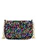 Cross-border saco de lantejoulas colorido bolsa feminina europeu e americano nova moda estilo ocidental nicho cadeia ombro bolsa axila atacado