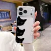 La Funda de Teléfono de Gato Negro Linda Más Vendida de Tk Station para iPhone 17, Funda Suave Transparente Antideslizante para Apple 16Pm