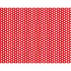EVA. placa. (impresso) 60X40Cm Poa Vermelho/Branco 2Mm - Caixa com 5 Unidades