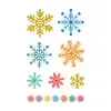 Tatuajes temporales de dibujos animados navideños para niños: Papá Noel, casa de jengibre, muñeco de nieve, renos - perfecto para actividades y disfraces de jardín de infantes