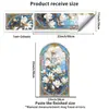 Adesivos de Parede com Textura de Flor de Magnólia Estilo Retrô Decoração de Fundo para Quarto Sala de Estar Estudo Adesivos Autoadesivos Atacado em Estoque