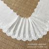 Fábrica atacado oco laço de algodão diy acessórios bordado roupas de algodão largura 10,5 cm alargado borda de algodão