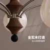 Araña de sala de estar de espectro completo estilo vintage, luz principal retro, modelo 2026, iluminación de recibidor estilo chino nuevo, lámparas de alta gama