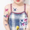 Pegatinas de Tatuaje de Alas de Mariposa con Purpurina para Ojos y Cara, Pegatinas DIY de Maquillaje para Ojos Infantiles para Actuaciones de Baile y Puestos