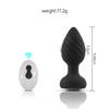 Control remoto de doble forma APP vibración tapón anal femenino diversión tapón anal esposo y esposa vibración juguetes pequeños suministros para adultos fabricantes lote