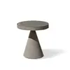 Sofá de Ocio para Exteriores Silla Individual de Ratán con Protección Solar Muebles Combinados de Mesa de Café Pequeña para Sala de Exposiciones en Patio Exterior