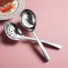 Directamente del fabricante: Cucharón Profundo para Sopa de Acero Inoxidable 304, Colador de Sopa, Cuchara para Olla Caliente, Cuchara de Servicio para Cocinar, Colador de Servicio, Juego de Herramientas de Cocina