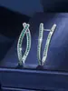 Brincos de Zircônia com Linhas Cruzadas Texturizadas e Relaxadas para Mulheres, um Best-Seller Transfronteiriço, Acessório Personalizado de Luxo Leve para Embelezamento