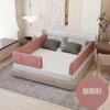 Valla de cama para niños, valla protectora anticaídas, deflector para bebés, borde de cama, barandilla para cama infantil, bolsa suave resaltada