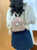 Mochila Estrellada de Alta Calidad Estilo Universitario Transfronteriza para Estudiantes Mujeres, Bolsa de Viaje Escolar de Gran Capacidad para Estudiantes de Secundaria y Preparatoria