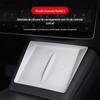 Aplicável ao Tesla ModelY/3 controle central carregamento sem fio almofada de silicone antiderrapante almofada de poeira modificação interior do carro