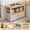 Prateleira de Armazenamento para Cozinha Multifuncional Doméstica Montada na Parede Bancada de Mesa Armário de Chão para Pratos e Tigelas Armazenamento de Micro-ondas Armário Lateral