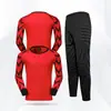 Ventas Directas de Fábrica, Dropshipping, Uniforme de Portero, Juego de Almohadillas de Esponja Anticaída y Anticolisión, Uniforme de Fútbol de Entrenamiento Transfronterizo