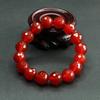 Pulseira de Ágata Vermelha Sangue de Pombo Aiyu Pulseira de Contas Facetadas Calcedônia Vermelha para Homens e Mulheres Fabricante Atacado ao Vivo S3082601