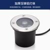 Lámpara LED empotrada para exteriores impermeable lámpara de césped foco ascendente 3W5W lámpara de paisaje de parque redonda empotrada Comunidad