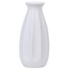 Vaso pequeno de cerâmica branca fosca para arranjo de flores simples, criativo e simples para sala de estar, decoração de casa com flores secas, decoração transfronteiriça