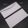 Cartão de Cumprimentos Branco Carta de Convite Cartão de Convite Envelope de Papel Kraft Envelope Ocidental Espessado Saco Envelope em Branco sem Palavras Saco de Papel