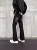 Jeans Rectos Sueltos Débiles para Hombre Primavera y Otoño Sentido de Alta Gama Estilo Americano Moderno Pantalones Altos High-street
