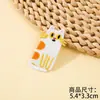 Patches de Tecido Bordados de Gatinhos, Patches Termocolantes Autoadesivos, Etiquetas Bordadas por Computador, Acessórios Decorativos para Sapatos, Chapéus, Bolsas e Roupas DIY