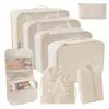 2025 Novas Sacolas Organizadoras Populares para Cosméticos, Mudança, Viagem, Conjunto de Sete Peças para Roupas, Colchas, Roupa Íntima, Desktop Atacado