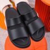 Pantuflas Personalizadas con Logo para Parejas de Verano, Sandalias Lisas de Doble Tira para Hombre, Sandalias Antideslizantes de Punta Abierta al por Mayor