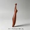 Palo de masaje de madera de sándalo morado para estimulación de puntos de acupuntura, palo meridiano gua sha, herramienta de masaje multifuncional para puntos de acupuntura