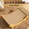 Rascador para gatos, nido de sisal resistente al desgaste, gran sofá reclinable con garras, sofá integrado antiarañazos, juguete para gatos