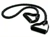Tubo de látex funda de tela retráctil anti-rotura tensor de línea recta banda de resistencia banda elástica de fitness tensor