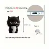 Adornos Colgantes Decorativos, Tapón Antipolvo para Teléfono Móvil, Tipo-C 2D Acrílico con Forma de Gato Lindo Pieza Plana de Interfaz