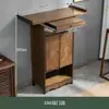 Mesa de Ofrendas, Altar Budista, Santuario Doméstico de Buda, Mesa de Adoración al Dios de la Riqueza, Gabinete Budista, Santuario de Estilo Chino, Gabinete de Santuario, Mesa de Ofrendas, Altar, Mesa para Incienso