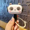 Chaveiro de martelo de silicone para alívio de estresse e fazer barulho para mulheres, chaveiro fofo de animalzinho da moda, acessório para mochila, telefone, roupa