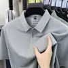 Camisa Polo de Color Puro de Fábrica Original para Hombre con Cuello Solapa Transpirable de Manga Corta Casual de Negocios Ropa para Grupo Corporativo Trabajo al por Mayor
