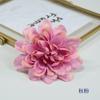 Cabeza de flor de dalia de otoño simulación dalihua al por mayor decoración de boda Guirnalda de flores anillo para la cabeza con flor Guirnalda Mori