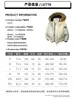 Parka de Trabajo Woodpecker para Hombres y Mujeres 2025 Nueva Invierno Cuello de Piel Engrosada Forro Polar Chaqueta de Plumas Súper Bonita
