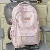 Mochila Ins Estilo Japonés Campus Viaje Versátil Bolsa Escolar para Estudiante Femenina Linda Casual Moda Mochila de Gran Capacidad