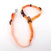 Cinto de Segurança para Cães no Carro, Guia para Cachorro, Argola Redonda, Tira Elástica Retrátil Refletiva, Guia de Nylon para Cachorro, Acessórios para Pets