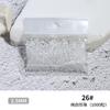 1000 acessórios de pérolas para unhas mistas mini tamanho pequeno semicírculo pérola branca faça você mesmo unhas pequenas joias atacado