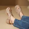 Sandalias de Hada con Plataforma de Tacón Grueso y Punta Abierta para Mujer, Nuevas de Verano 2026, de Tacón Alto, Impermeables, Versátiles, Punta Redonda, Estilo Romano